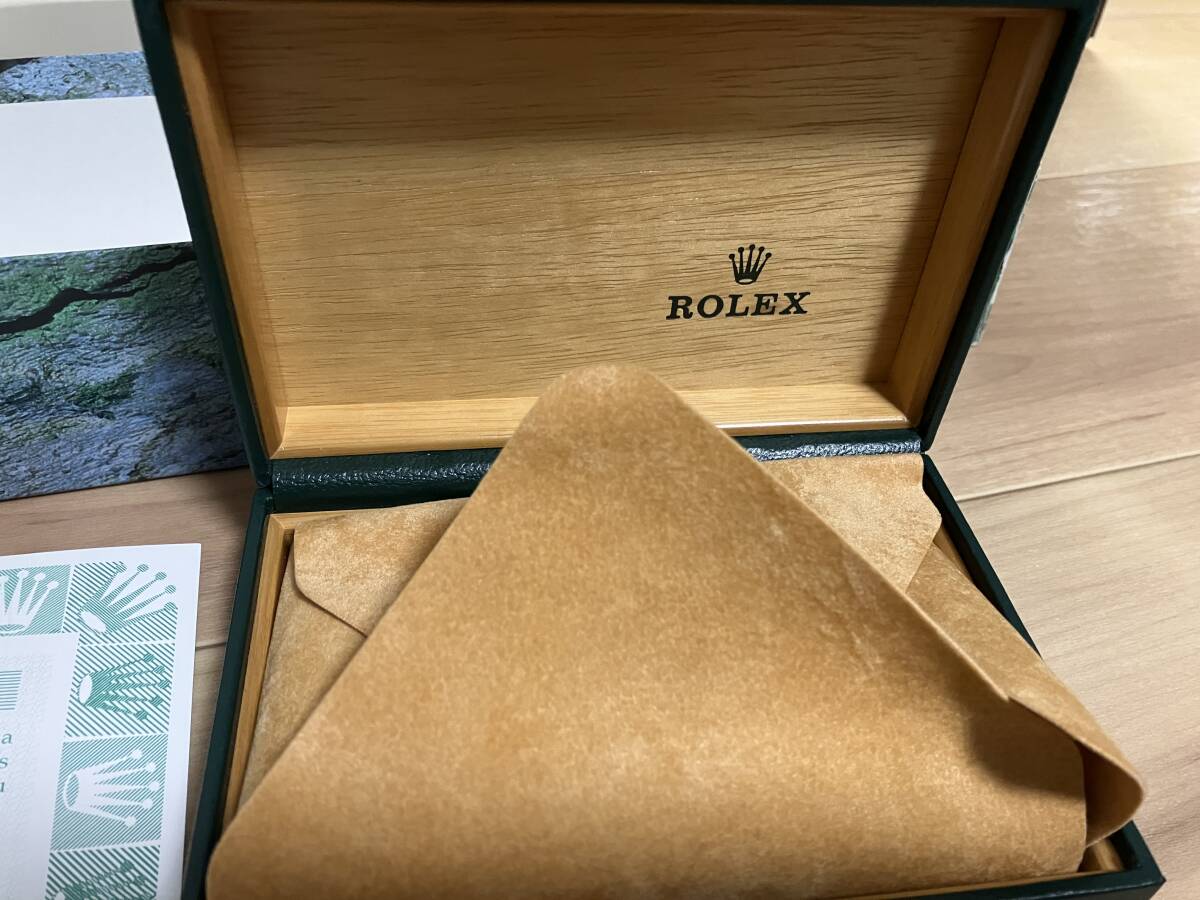 Rolex 空箱 oyster ギャランティ ロレックス 2箱の画像4