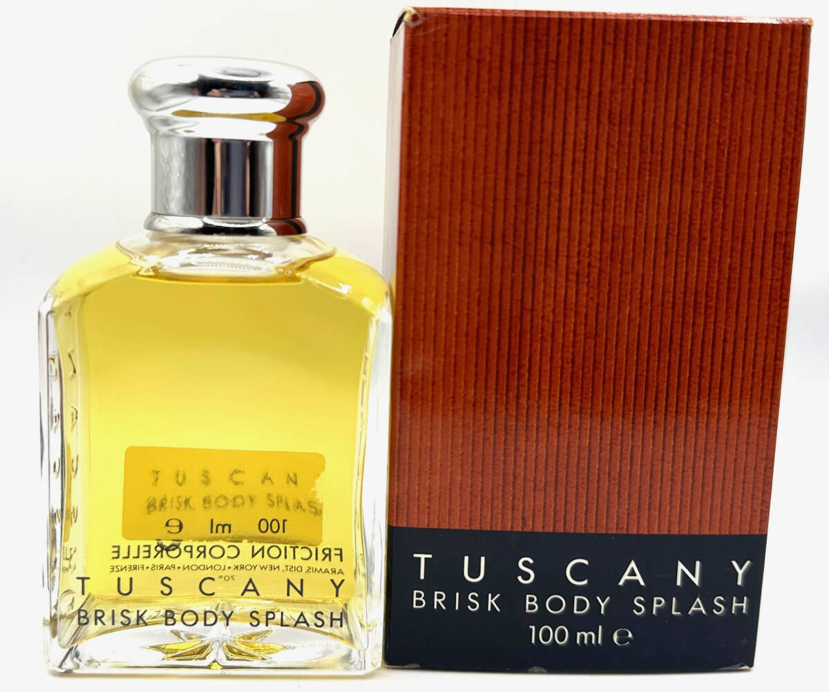 ★タスカニー aramis・TUSCANY BRISK BODY SPLASH ★100ml BOTTLE・★未使用/開封展示/地下冷暗倉庫保管品/メーカー廃盤/入手困難_画像6