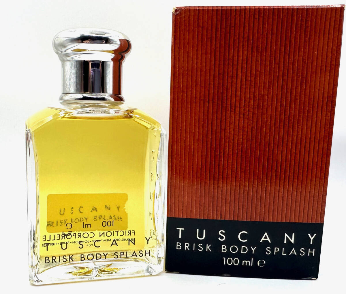 ★タスカニー aramis・TUSCANY BRISK BODY SPLASH ★100ml BOTTLE・★未使用/開封展示/地下冷暗倉庫保管品/メーカー廃盤/入手困難_画像1