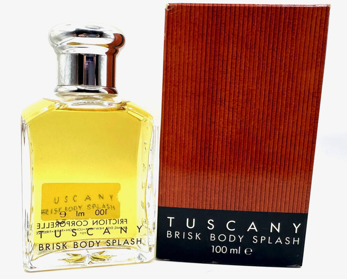 ★タスカニー aramis・TUSCANY BRISK BODY SPLASH ★100ml BOTTLE・★未使用/開封展示/地下冷暗倉庫保管品/メーカー廃盤/入手困難_画像2