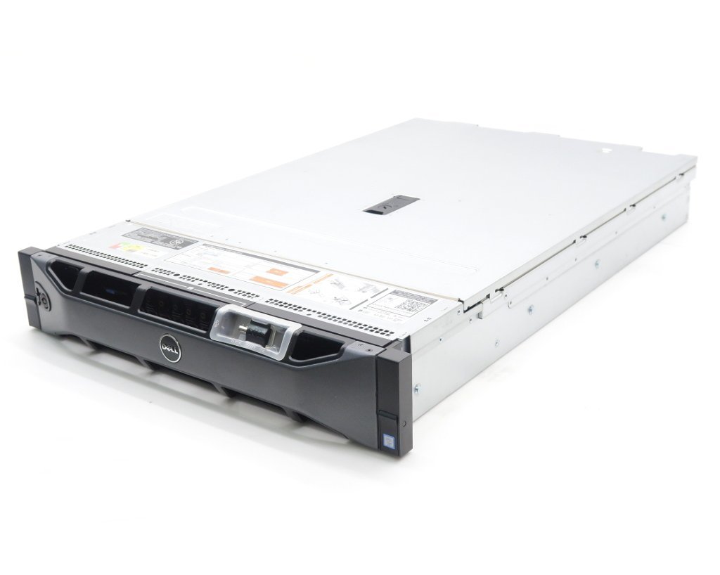DELL PowerEdge R730 Xeon E5-2650 v4 2.2GHz(24スレッドCPUx2基) メモリ128GB 600GBx6台(SAS2.5インチ/12Gbps/RAID50) DVD-ROMの画像1