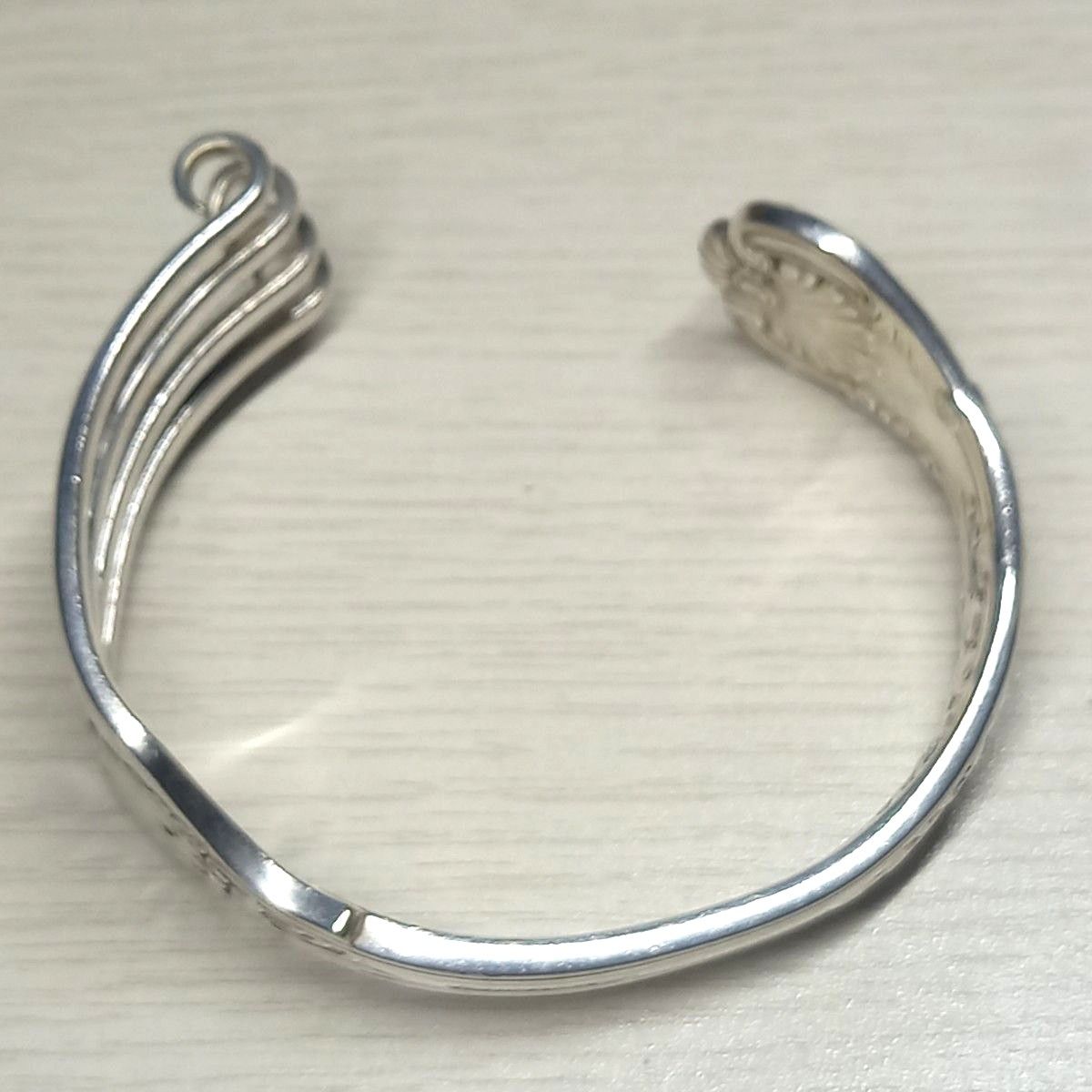 希少 Tiffany&Co ティファニー フォークバングル リング セット 希少 Tiffany&Co ティファニー フォークバングル リング セット