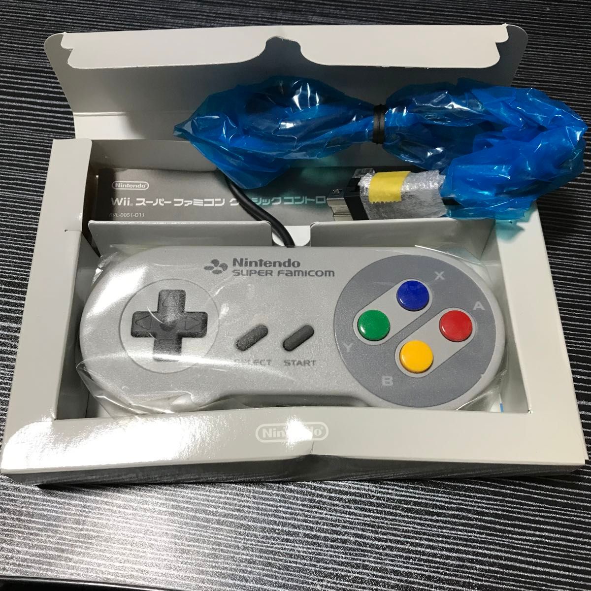 Wii スーパーファミコン クラシックコントローラ　未使用 クラブニンテンドー