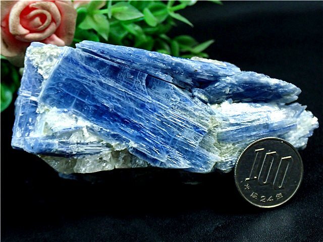 AAA級天然藍晶石（カイヤナイト）鉱標178U3-60U151bの画像3