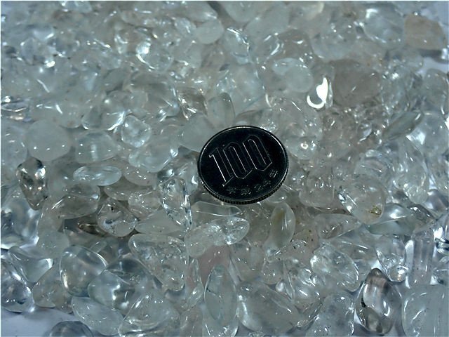 超綺麗★天然水晶 チップ174B11-10B05b(7-9mm)