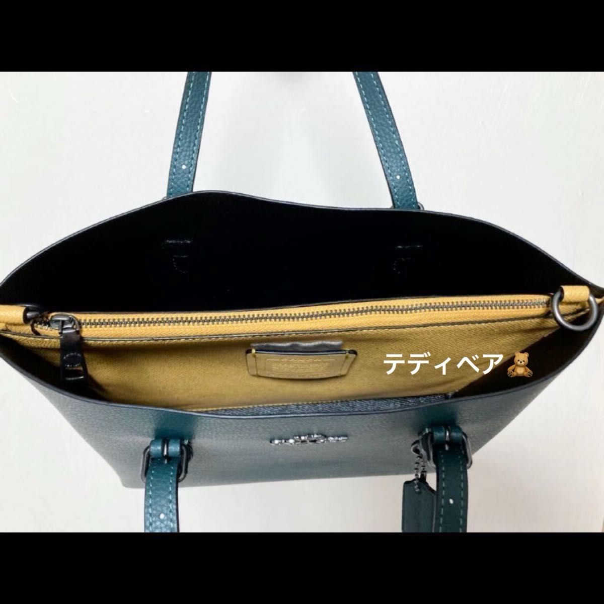 2021 秋冬　未使用に近い　美品　コーチ　COACH トートバッグ　C4084 レザー　モリー　トート　25 ショルダーバッグ