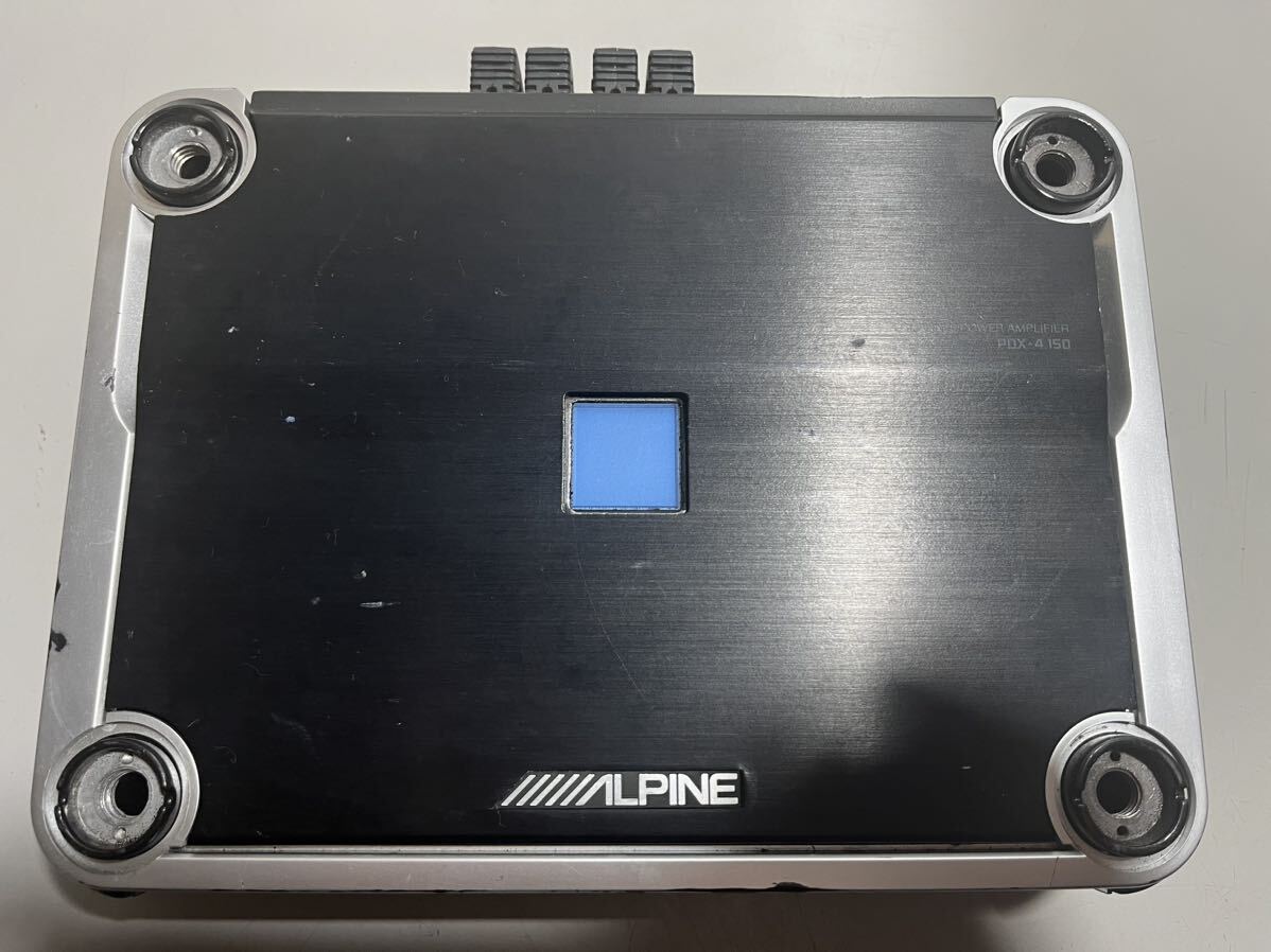 ALPINE PDX-4.150 4ch 4チャンネル デジタルパワーアンプ の画像2