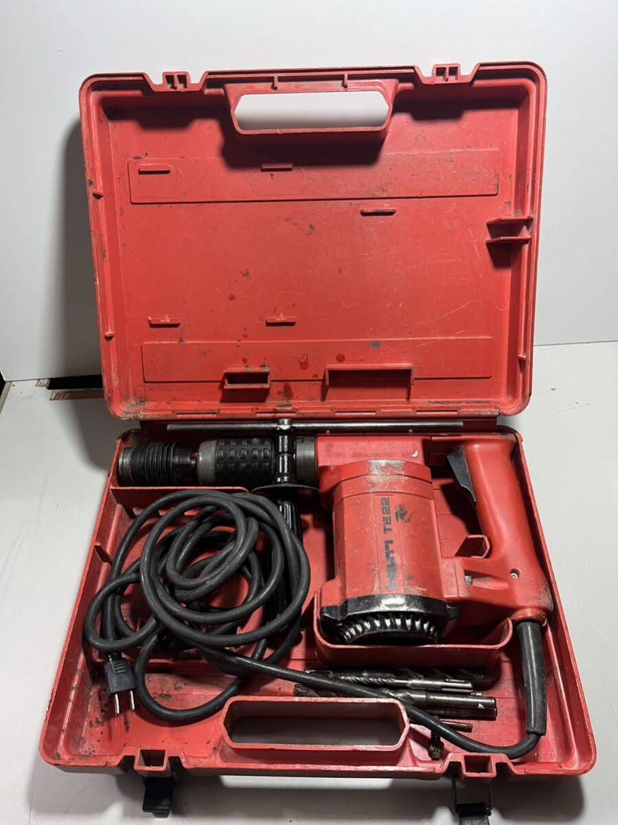 HILTI　 ハンマードリル　TE22　_画像1