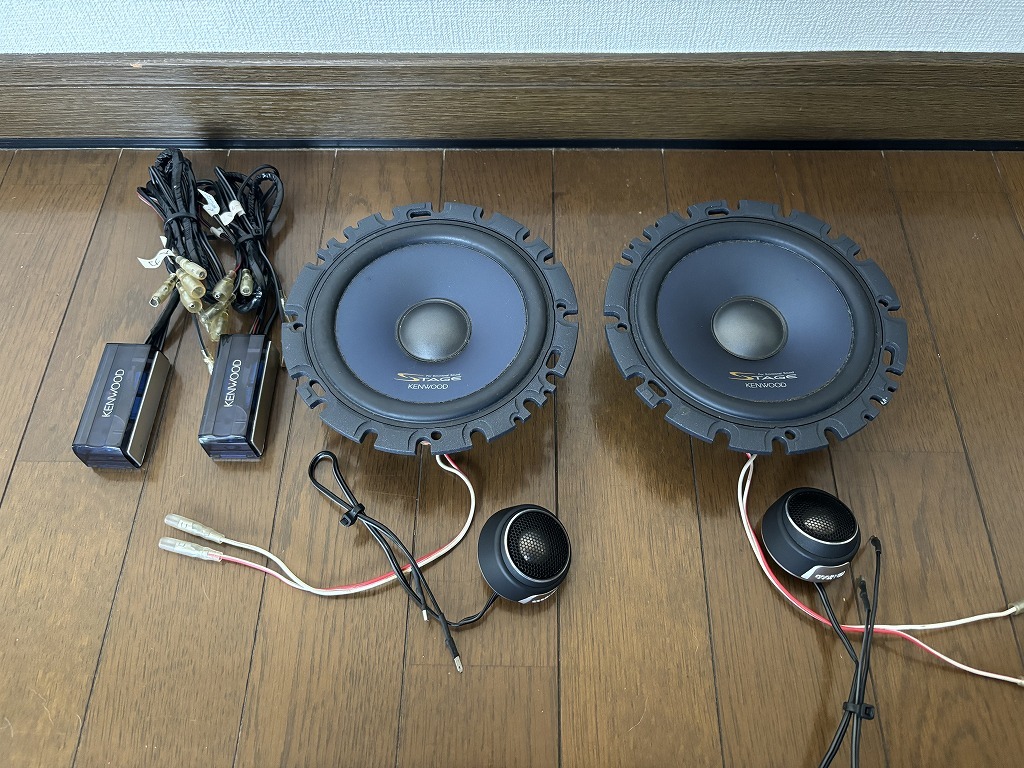 KENWOOD STAGE KFC-LS16i スピーカー 中古品 動作確認済  の画像1