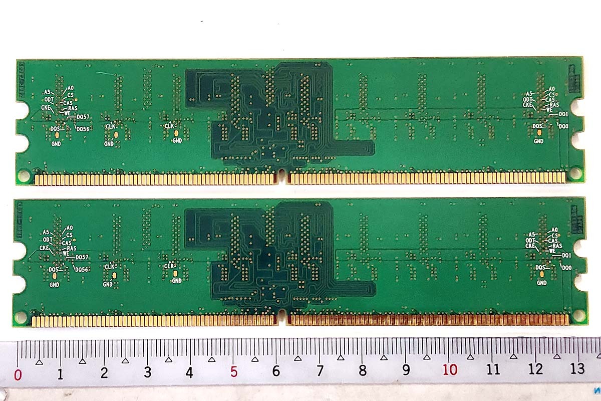 サーバー用メモリ 512MBx2枚組【1GB】PC2-4200 DDR2-533 ECC★中古_画像5