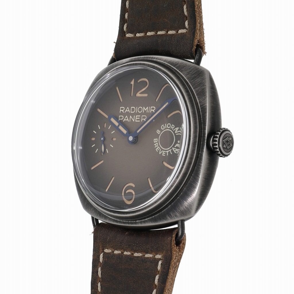  Panerai Radiomir otojoruniPAM01347 Z номер teglate Brown мужской б/у бесплатная доставка наручные часы 