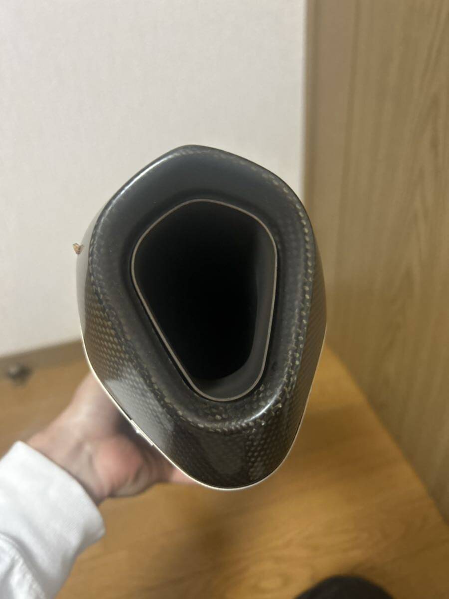 AKRAPOVIC スリップオンライン HEXAGONAL カーボン S-S10SO2-HZC GSX-R1000 (K5-K6)の画像4