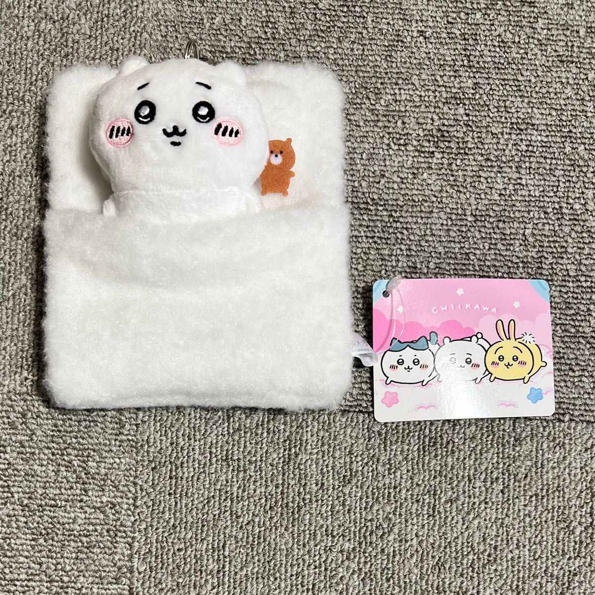 ちいかわ おふとんリールパスケース アクリミニ アクリルキー ちいかわ おふとんリールパスケース アクリミニ アクリルキー