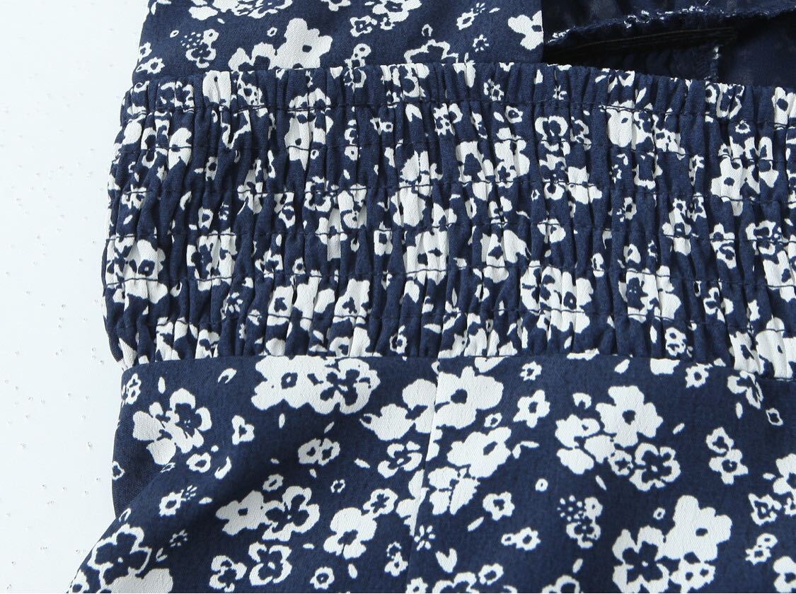 vintage ヴィンテージ レトロ フラワー 花柄 キャミワンピース Lサイズ レディース★ZARA 好きな方に★2024 S/S 春新作 新品未使用★_画像10