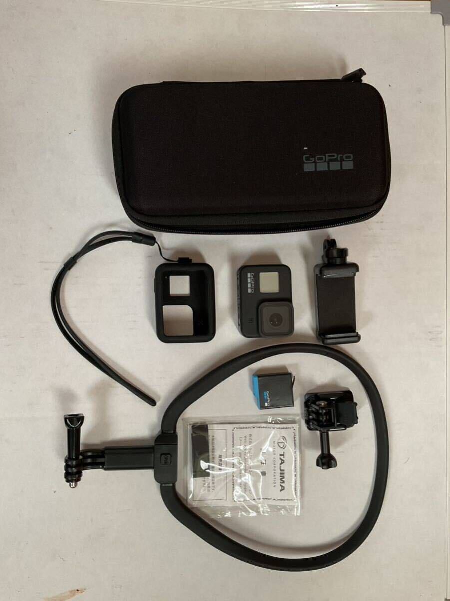 【美品】ゴープロ Gopro HERO 8 BLACK 付属品多数_画像1