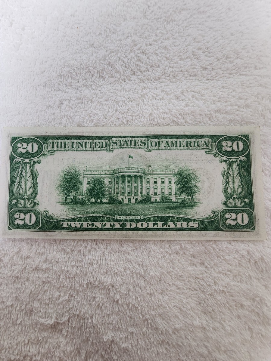 * редкий * America 1934 год 20 доллар светло-зеленый старый банкноты зарубежный банкноты World Paper Money