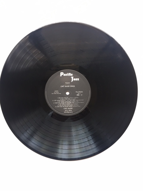 日本 東芝 Chet Baker(チェット・ベイカー)「Chet Baker Sings」/Pacific Jazz(PJ-1222)の画像3