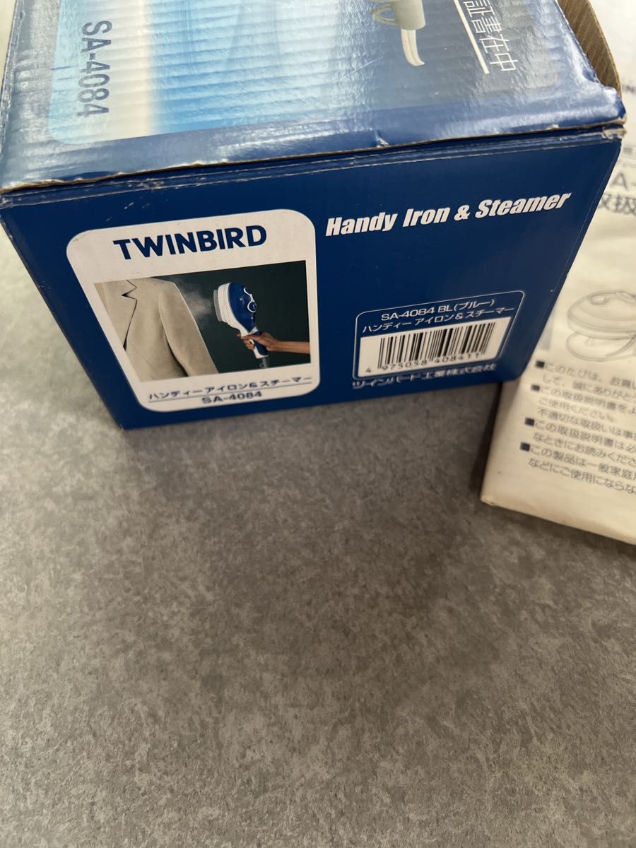 ハンディアイロン&スチーマー　TWINBIRD