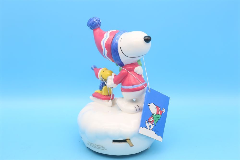 1988 Willitts Peanuts Snoopy Flying Christmas Signature Collection music box /スヌーピー フライングエース オルゴール/180356134 - ピーナッツ、スヌーピー 1988 Willitts Peanuts Snoopy Flying Christmas Signature Collection music box /スヌーピー フライングエース オルゴール/180356134 - ピーナッツ、スヌーピー