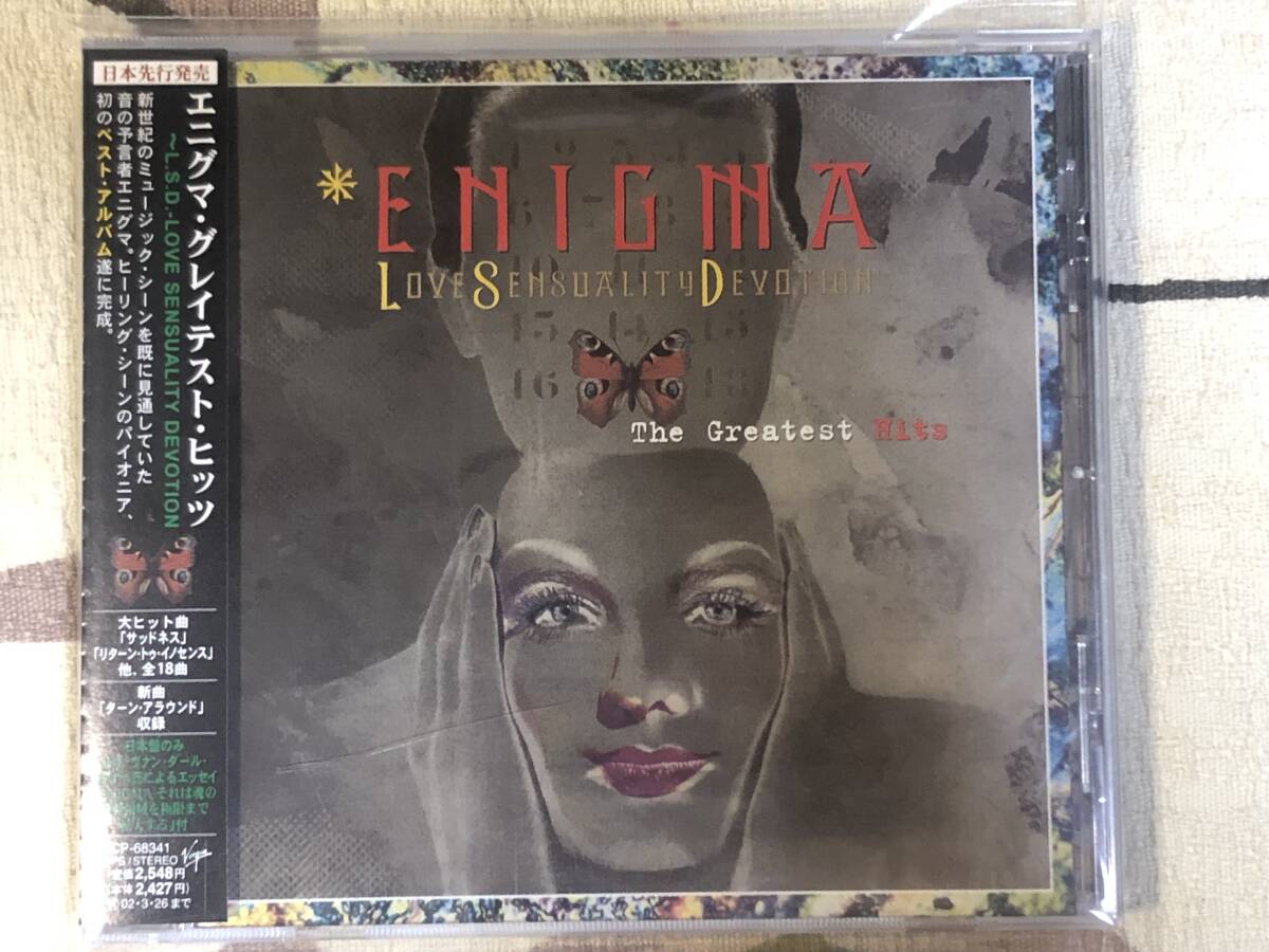 ★非売品 CD ENIGMA/エニグマ「THE GREATEST HITS」 見本盤 プロモ盤 promo only japan mint obiの画像1