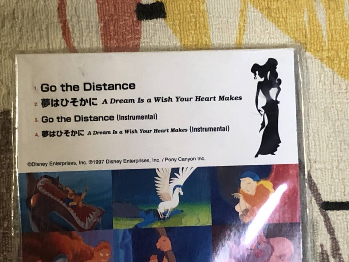 * нераспечатанный *CD Fujii Fumiya /go-* The * distance GO THE DISTANCE Disney Hercules Thema song новый товар нераспечатанный 8cmCD