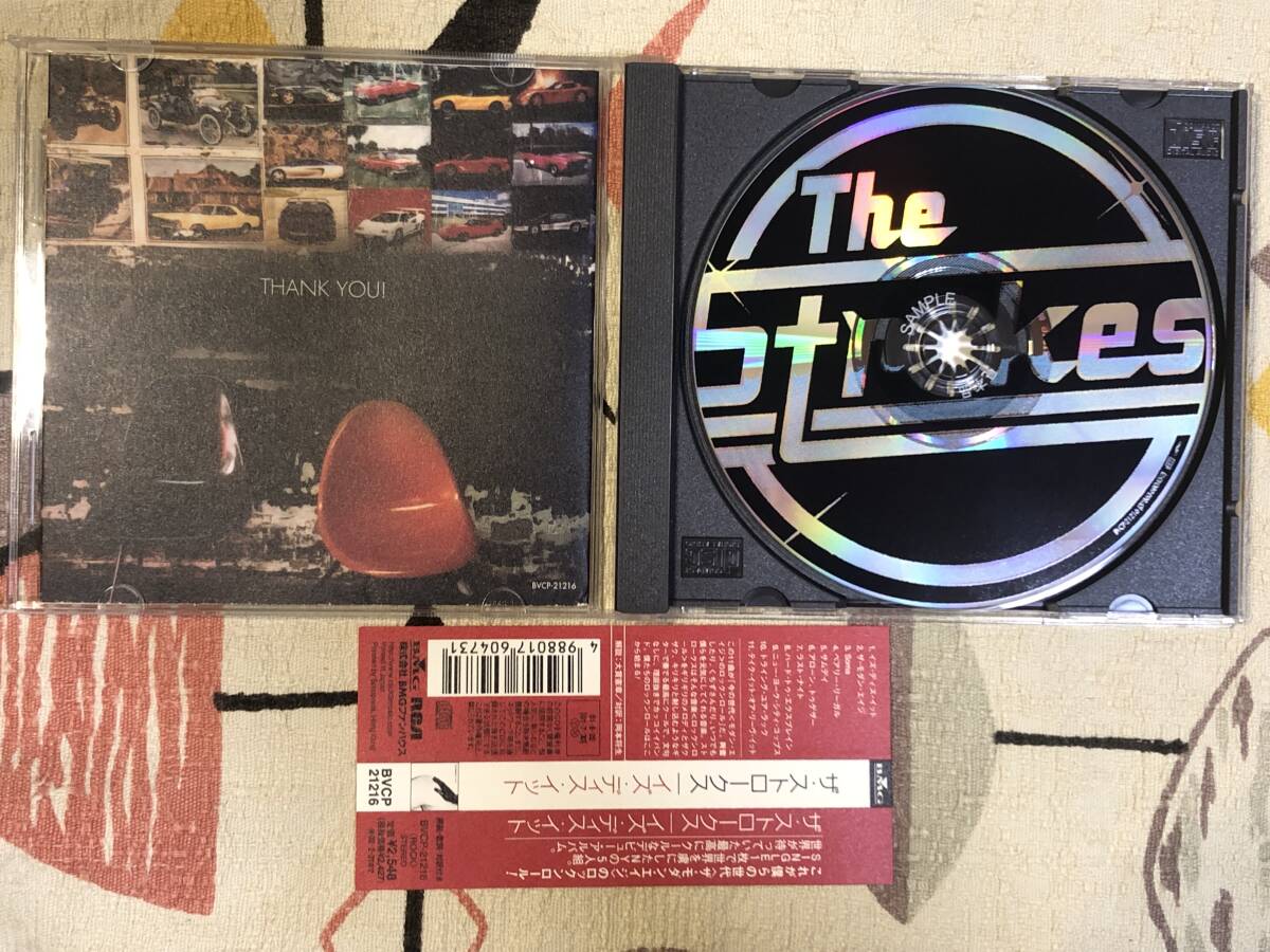 ★非売品CD THE STROKES/ザ・ストロークス「IS THIS IT」 見本盤  promo only レア盤 japan mint sample obiの画像3