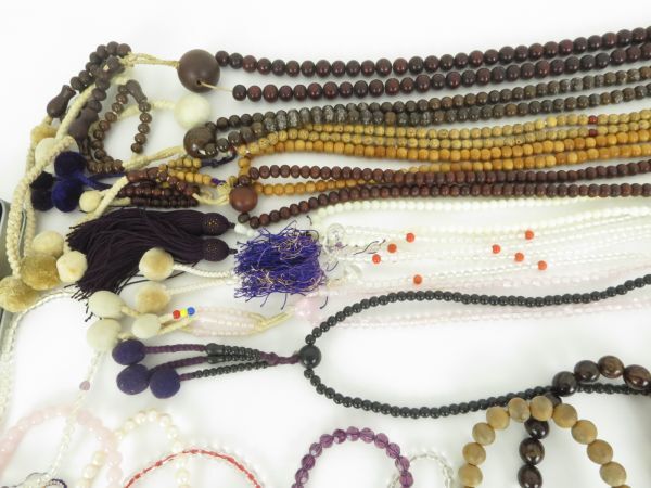 .. beads Buddhist altar fittings funeral for large amount together set 