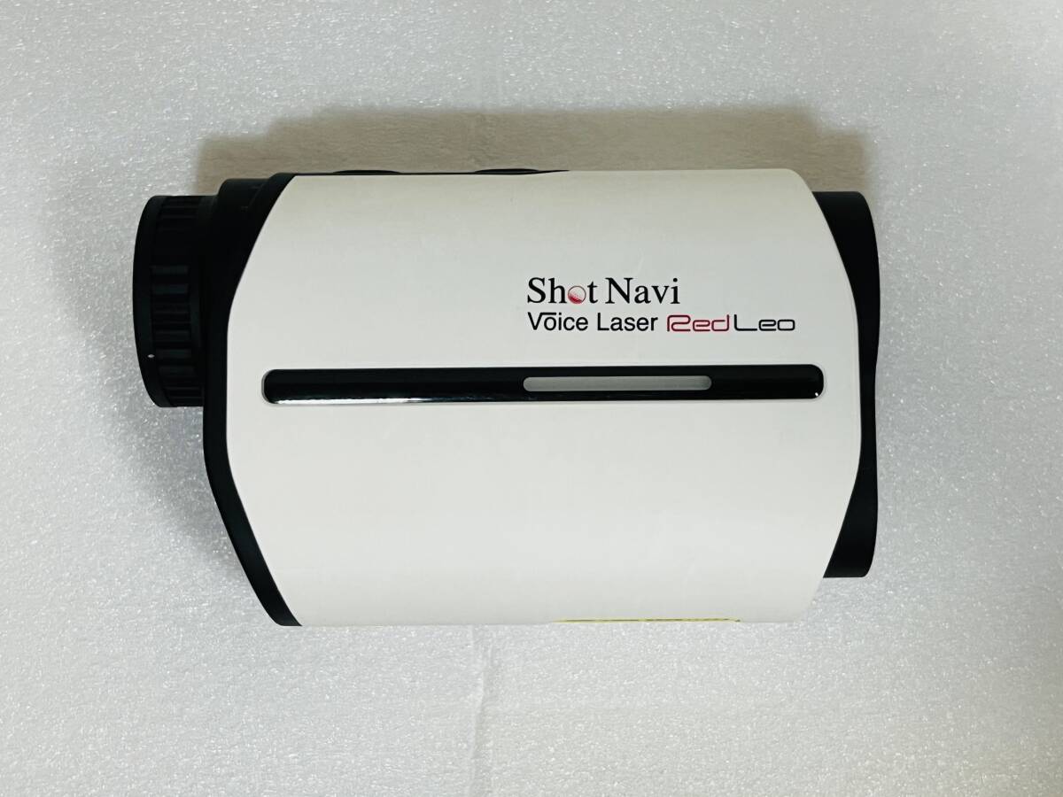 再出品 Shot Navi ショットナビ Voice Laser Red Leo ゴルフスコープ レーザー距離測定器の画像2
