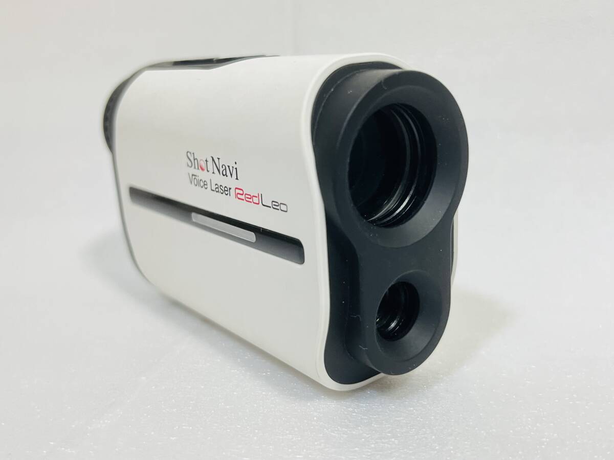 再出品 Shot Navi ショットナビ Voice Laser Red Leo ゴルフスコープ レーザー距離測定器の画像3