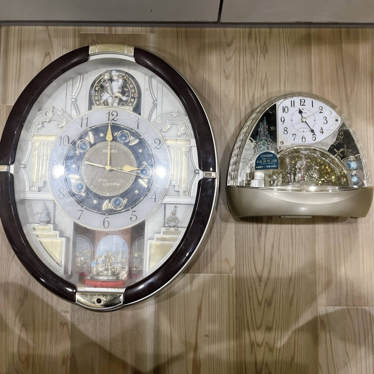 1円～ セイコーシチズン SEIKO CITIZEN 壁掛け時計置時計 まとめ 訳アリ中古品の画像1