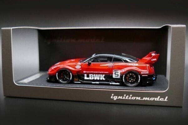 【イグニッションモデル】 1/43 LB-シルエット ワークス GT 日産 35GT-RR　Red/Black(R35) ★生産予定数：120pcs [IG2543]★未開封新品！_画像2