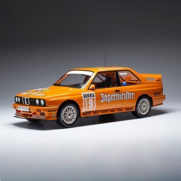 【イクソ】 1/18 BMW E30 M3 1992年DTM#19 A.Hahne (Nurburgring) [18RMC082A]★未開封新品！_画像1