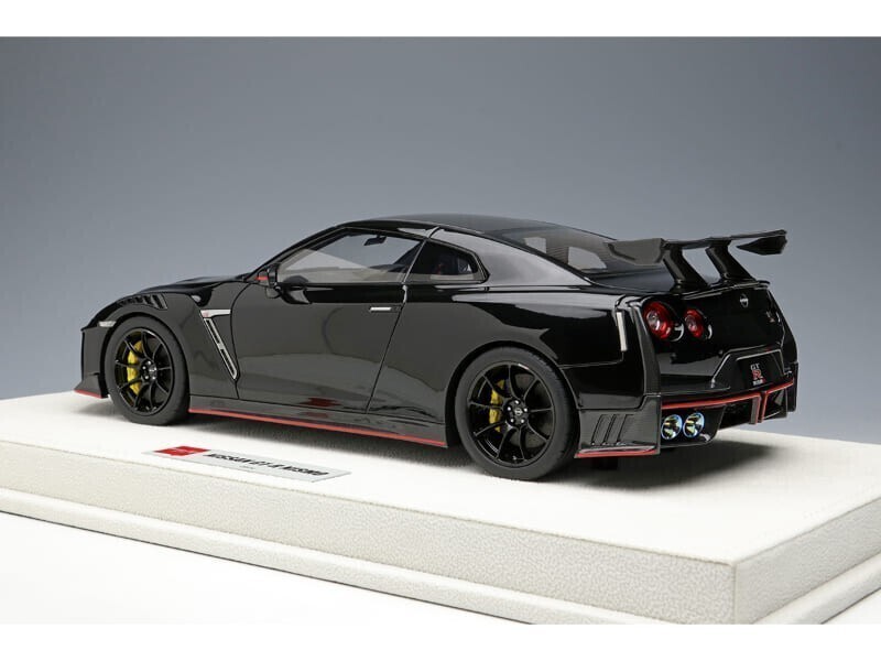 【アイドロン】 1/18 日産 GT-R ニスモ 2024 メテオフレークブラックパール [EML076D]★未開封新品！_画像2