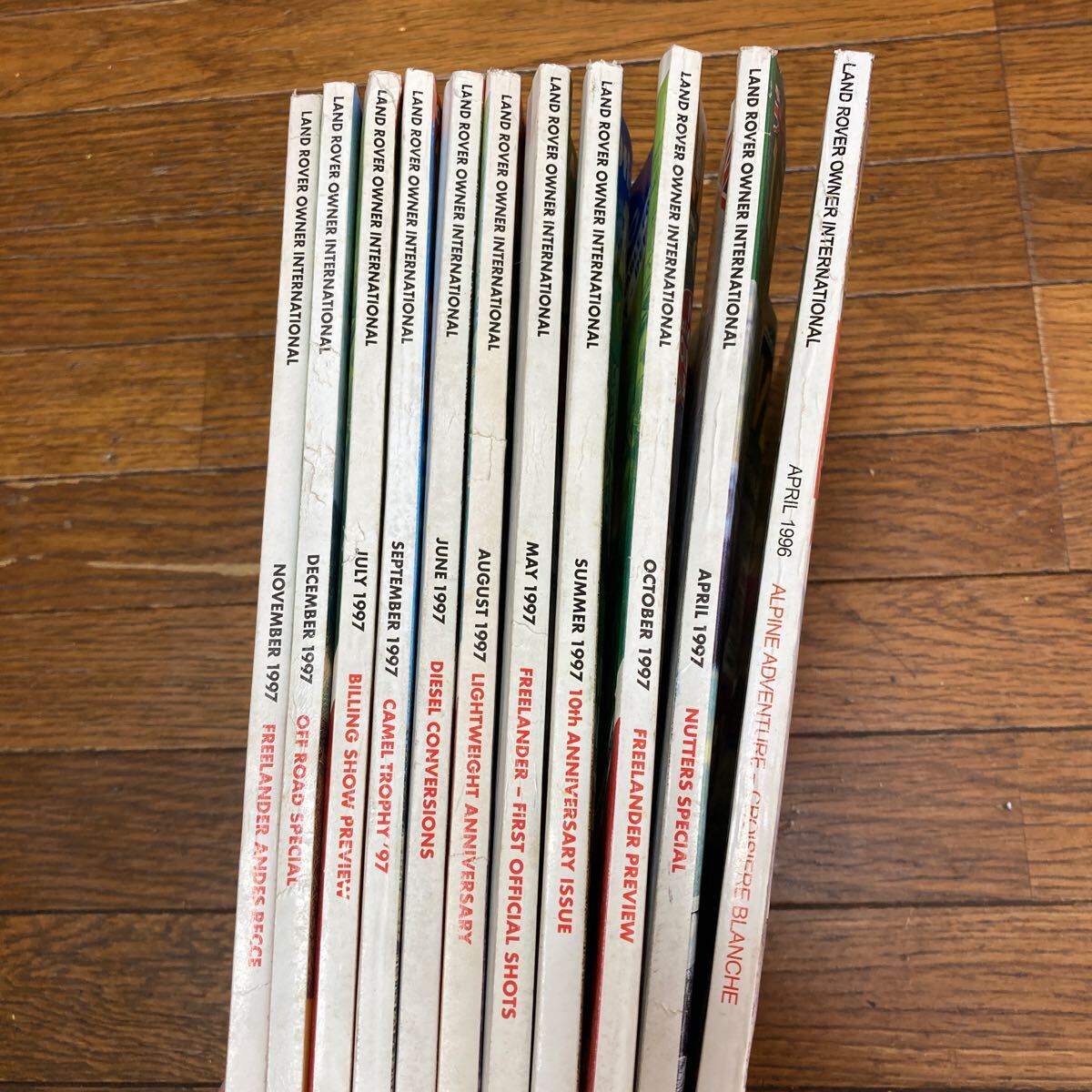 「LAND ROVER OWNER」　ランドローバー　1996年 1997年　11冊セット　まとめ売り　本　雑誌　_画像1