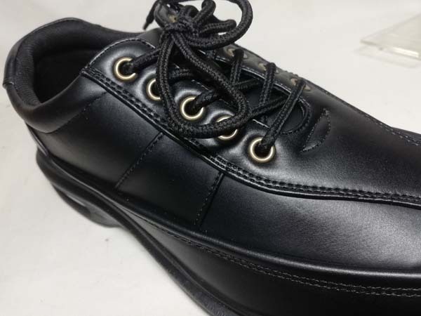  men's walking shoes black 26.0cm(4E) light weight / easy /. slide / air insole 