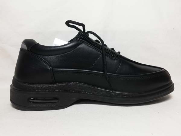  men's walking shoes black 26.0cm(4E) light weight / easy /. slide / air insole 