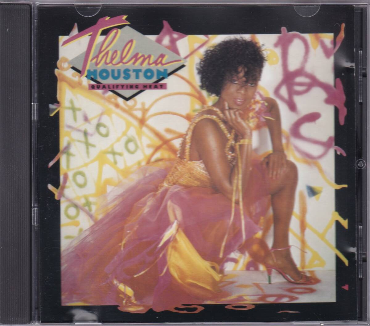 ダンクラ/メロウファンク/アーバンメロウ■THELMA HOUSTON / Qualifying Heat +1 (1984) レア廃盤 Jam & Lewis制作!! 世界唯一のCD化盤!!の画像1