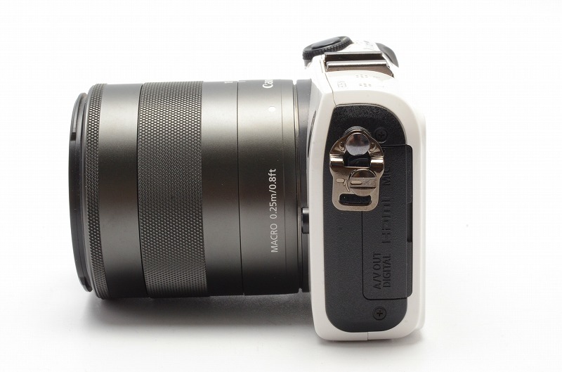 元箱 人気 Canon キャノン EOS M ミラーレスデジタル一眼カメラ ボディ 18-55mm IS STM レンズ アダプター ストロボの画像7