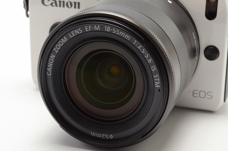 元箱 人気 Canon キャノン EOS M ミラーレスデジタル一眼カメラ ボディ 18-55mm IS STM レンズ アダプター ストロボの画像9