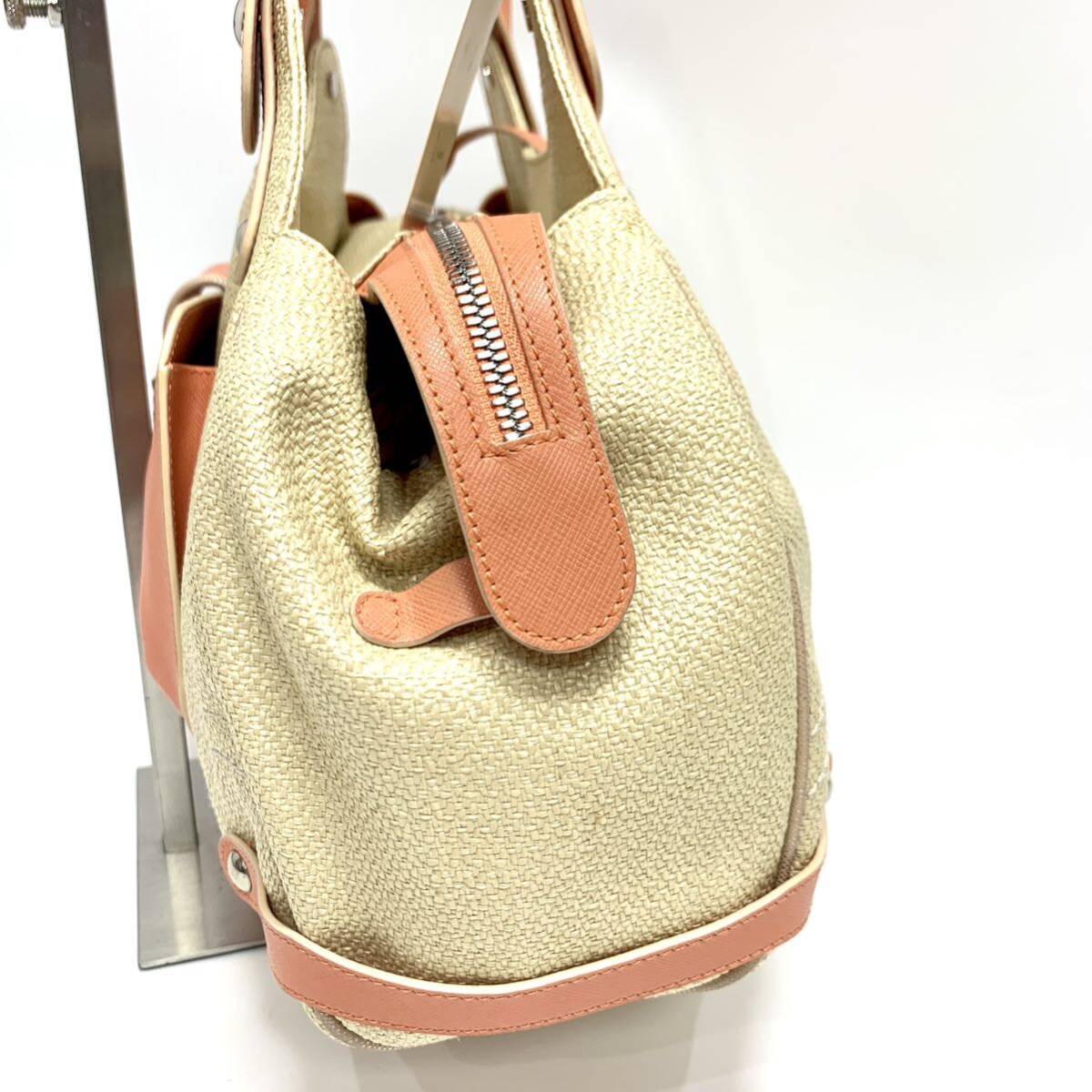 Salvatore Ferragamoフェラガモ レザーキャンパスハンドルバッグ Salvatore Ferragamoフェラガモ レザーキャンパスハンドルバッグ