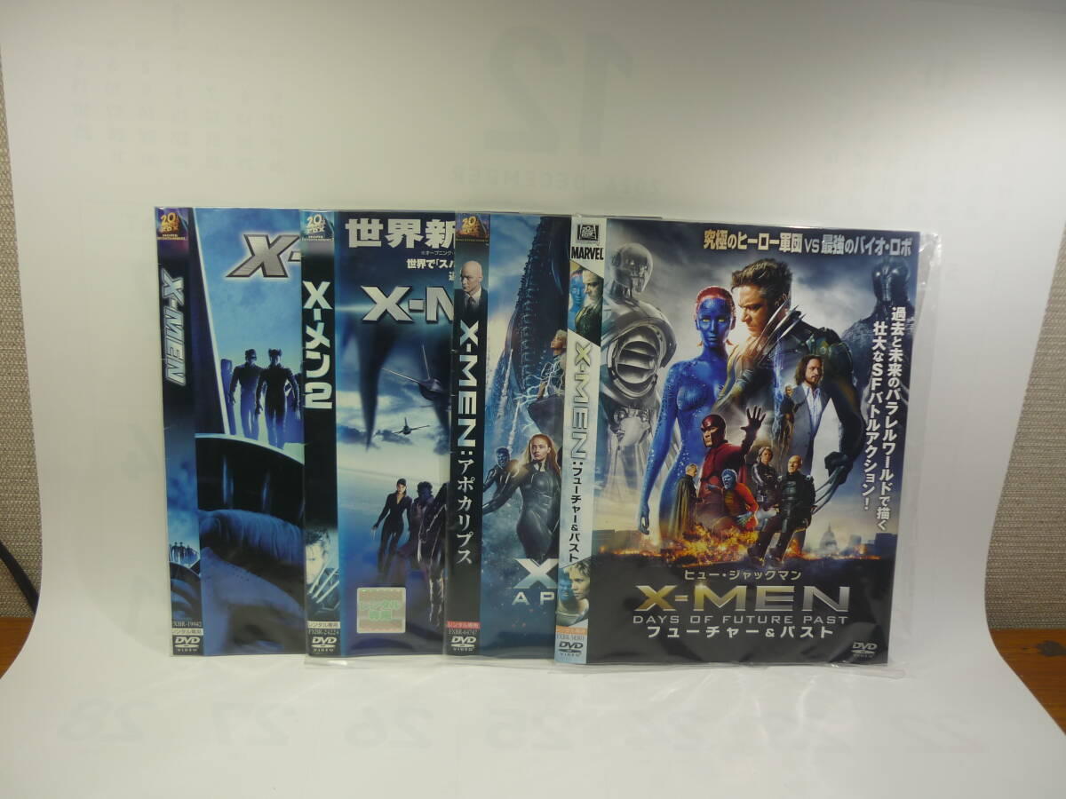 [ rental DVD* Western films ]X-MEN 2& Apocalypse & Future &pa -stroke 4 pieces set ( tall case less /230 jpy shipping )