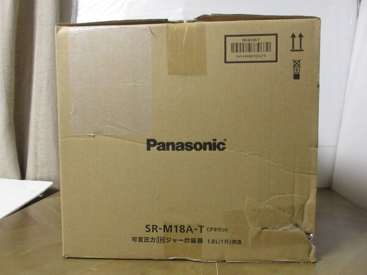 * Panasonic .....SR-M18A(T)[ Brown ] new goods 1 year guarantee ( prompt decision .5 year guarantee ) 10... pressure IH jar rice cooker entry model BH