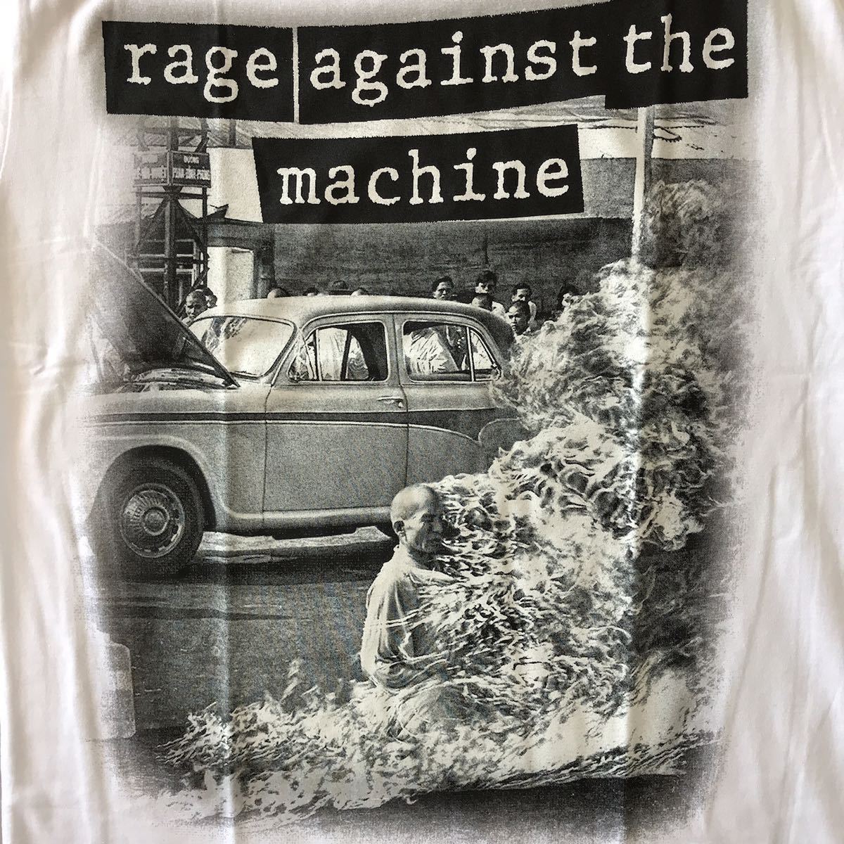 バンドTシャツ レイジ アゲインスト ザ マシーン（Rage Against the Machine）新品Mの画像2