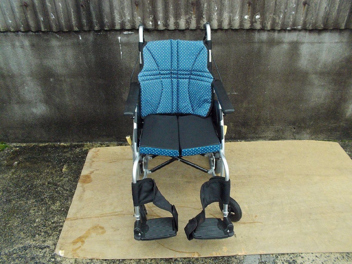 TS-24-0325-01　　日進医療器介助式車椅子ウルトラ　NAH-U1_画像1