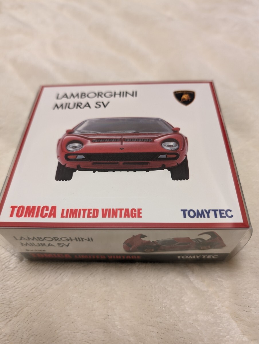 トミカ リミテッドヴィンテージ ランボルギーニ MIURA SV 赤_画像1