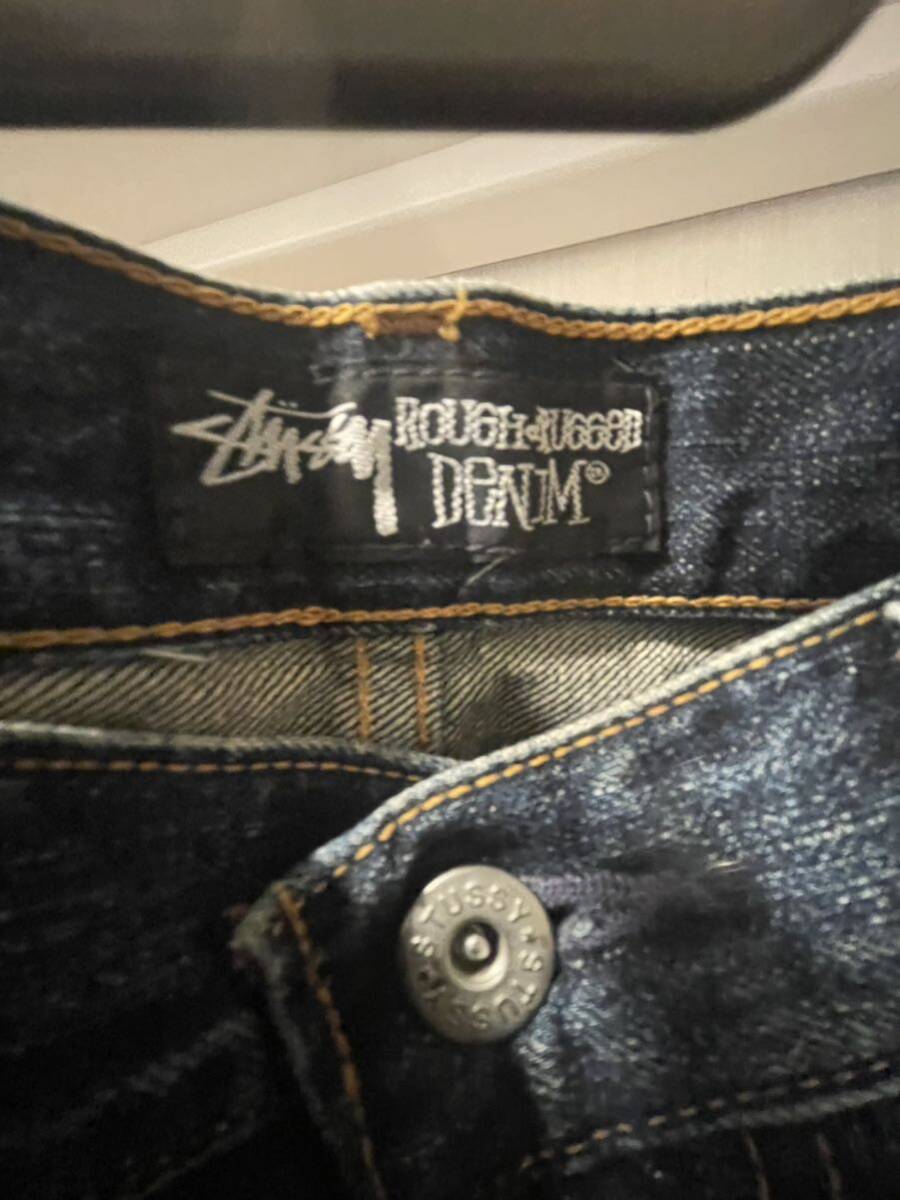 STUSSY × LEVI'S|ステューシー × リーバイス ジップフライデニムパンツ Lot. SS505 ブルー サイズ　W32 L30_画像4