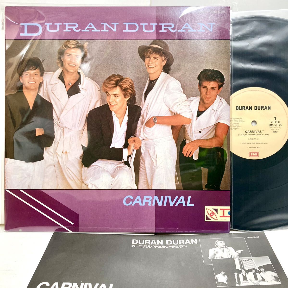 【美品】 Carnival カーニバル / Duran Duran デュラン・デュラン 【LP アナログ レコード 】_画像1