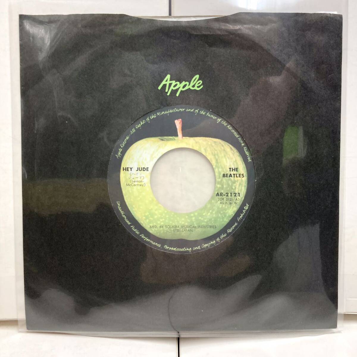 Hey Jude ヘイ・ジュード , Relolution / The Beatles ビートルズ 【EP アナログ レコード】_画像2