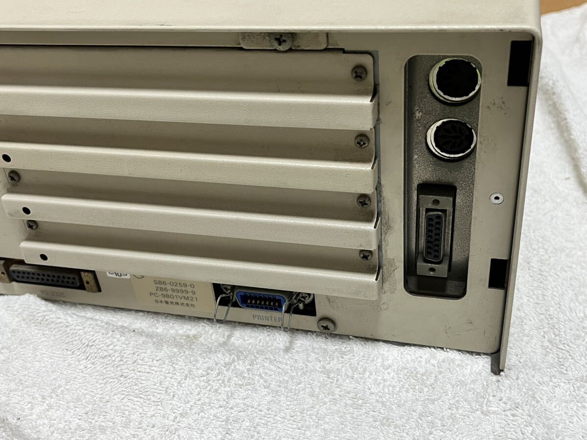 ■NEC PC-9801VM21+KB【バッテリ交換済】の画像6