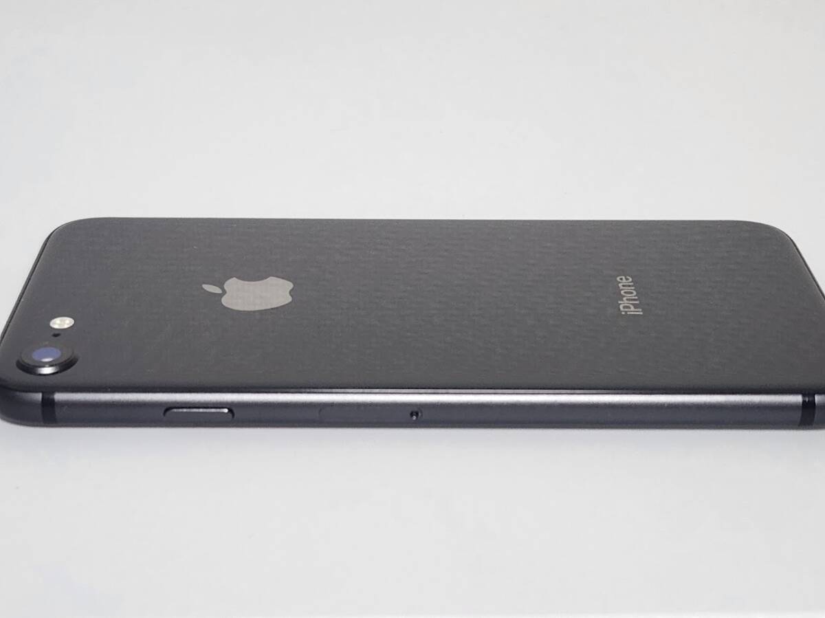 【美品】iPhone 8 64GB バッテリー100％ スペースグレイ SIMフリー 箱付きの画像7